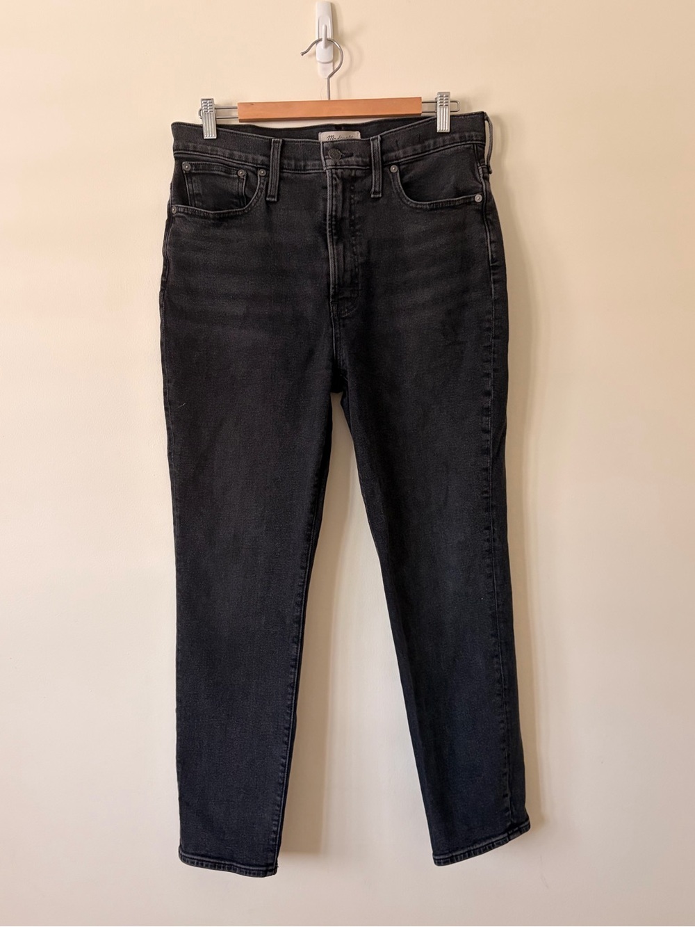 Madewell Perfect Vintage Jeans in Washed Black